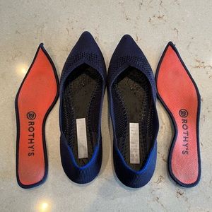 Rothy’s The Point Maritime Blue 8.5